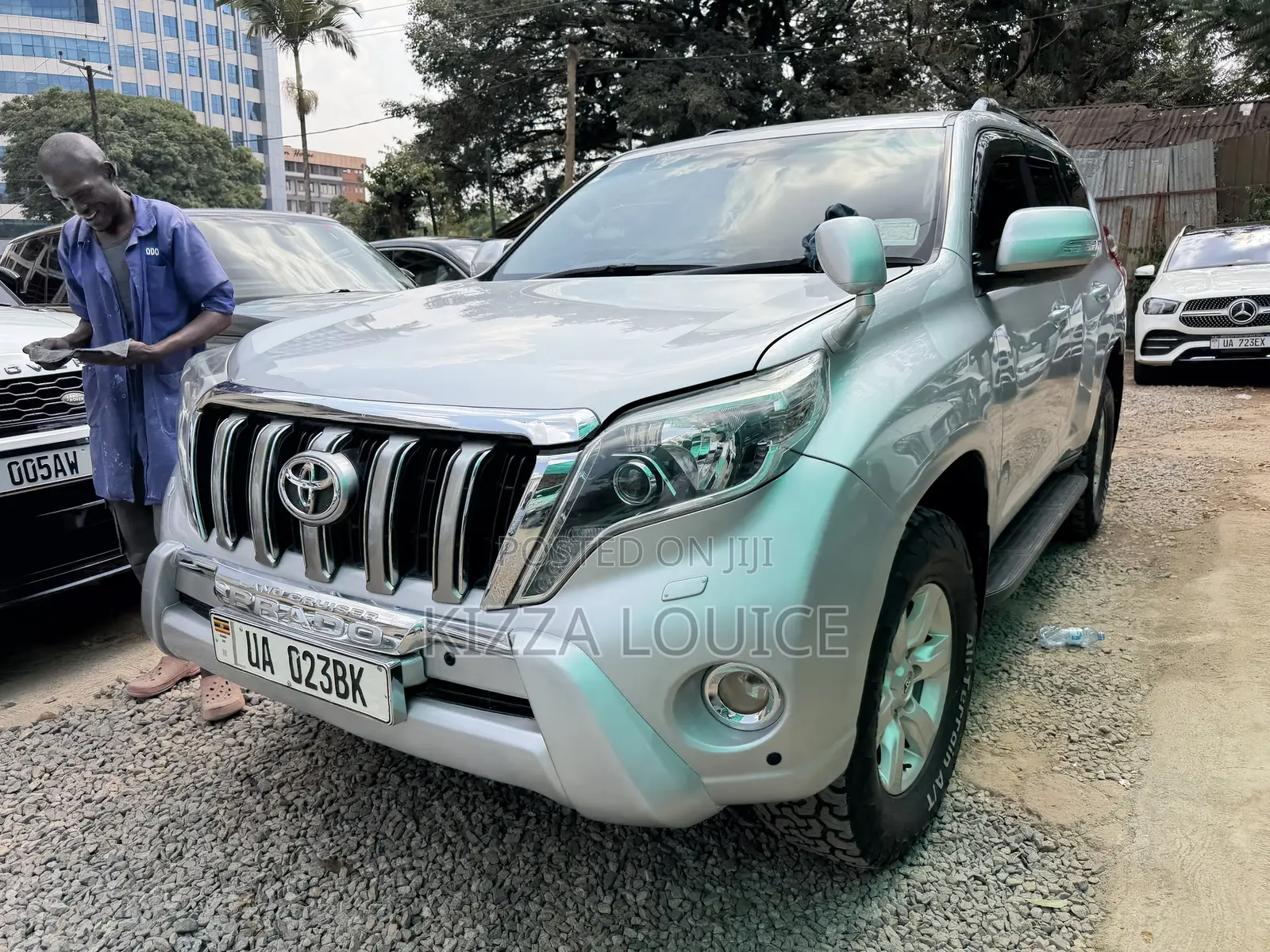 Toyota Land Cruiser Prado 2016 Silver