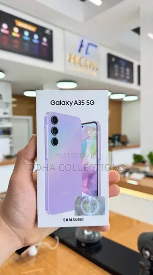 New Samsung Galaxy A35 256 GB Purple