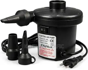 EYUVAA 150W Electric Air Pump for Mattresses, Pools Inflatables