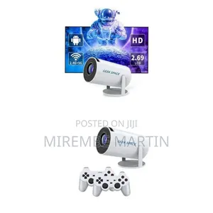 2 in 1 Professional Chip Portable Game Projector With Game