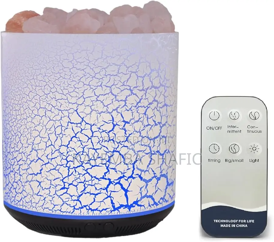 3-in-1 Himalayan Salt Lamp Diffuser Air Humidifier (400ml)