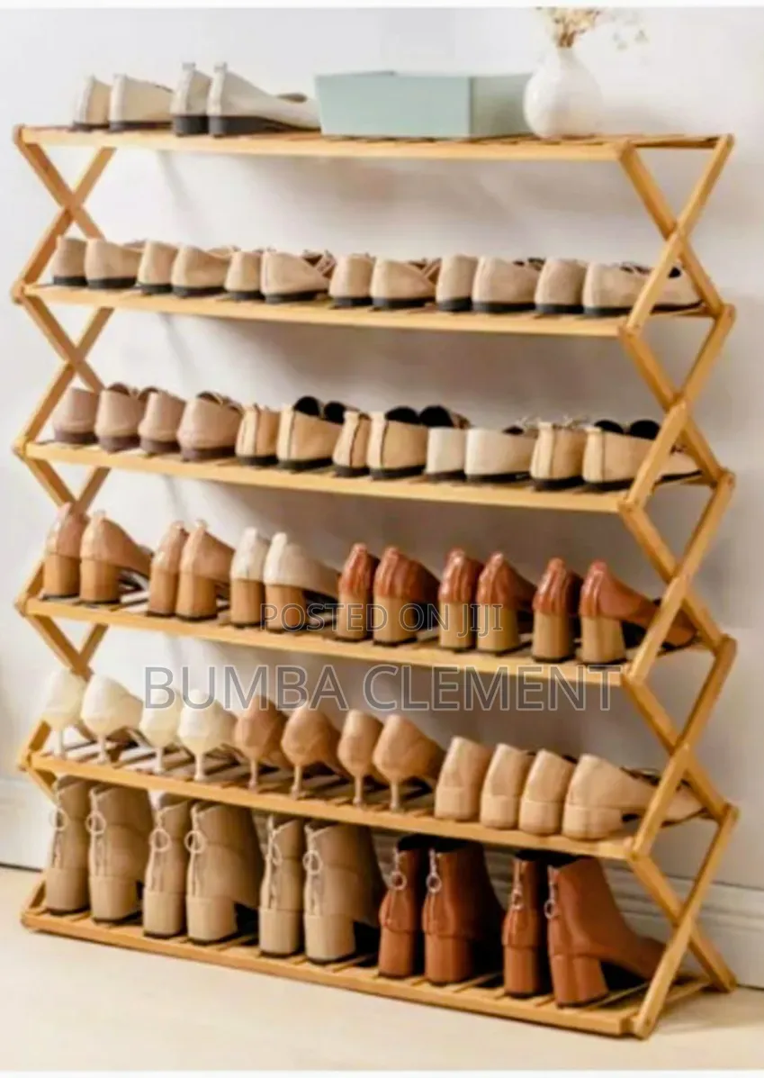 6 Layer Wooden Shoe Rack