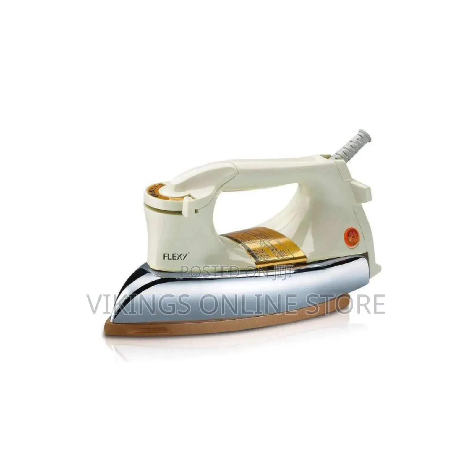 1200W Heavy Duty Ceramic Dry Iron With Non-Stick Coated Soleplate