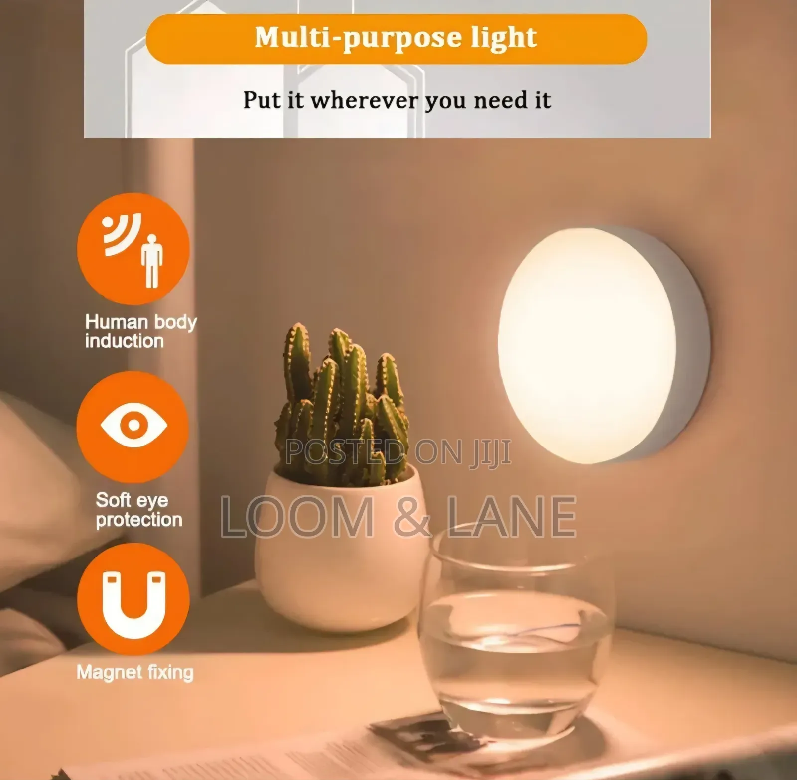 Wireless Motion Sensor LED Light