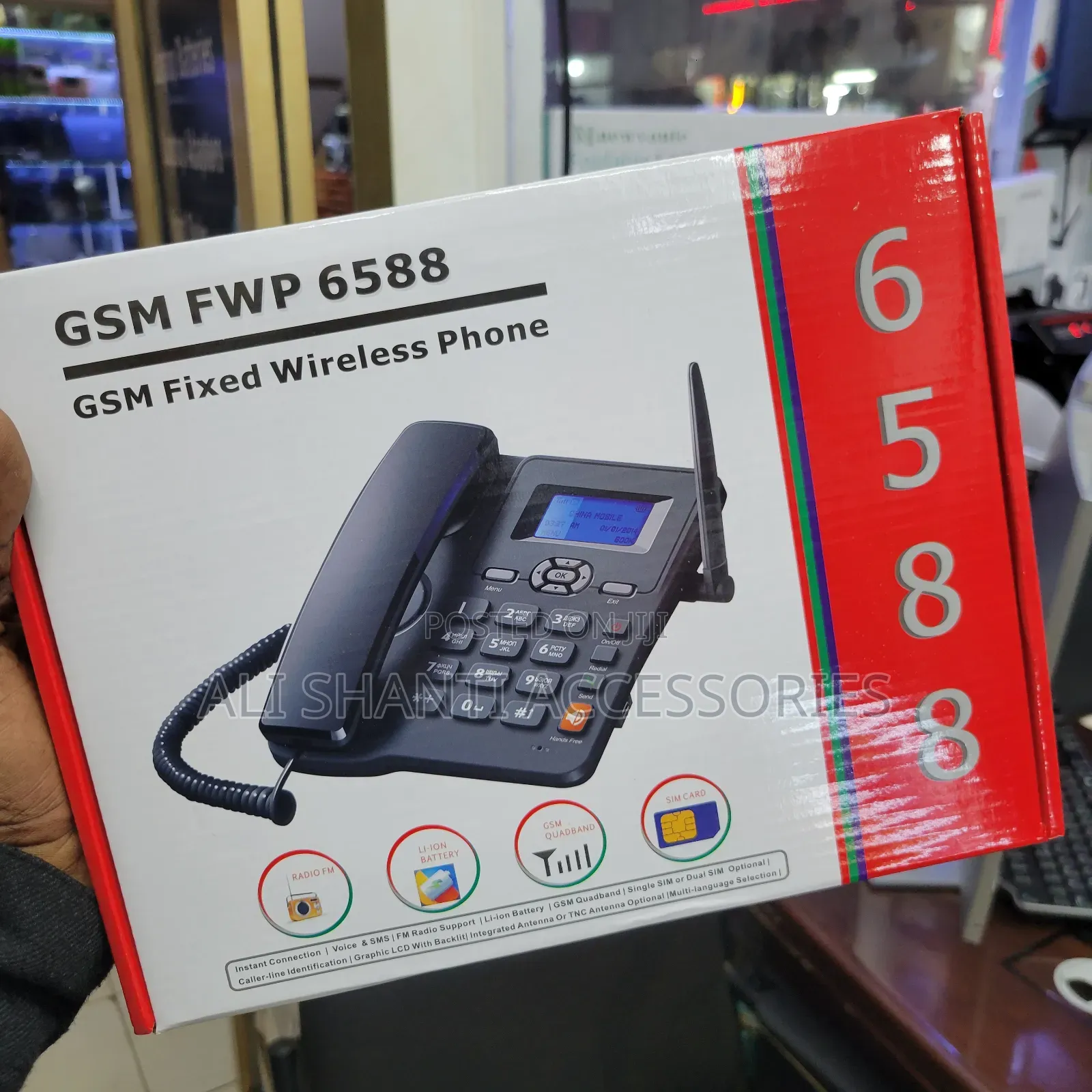 New Mobile Phone 4 GB Black