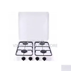 Starlux 4 Burner Gas Stove Cooker Plate With Automatic Ignition- White
