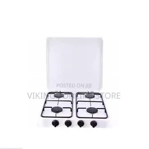 Starlux 4 Burner Gas Stove Cooker Plate With Automatic Ignition- White