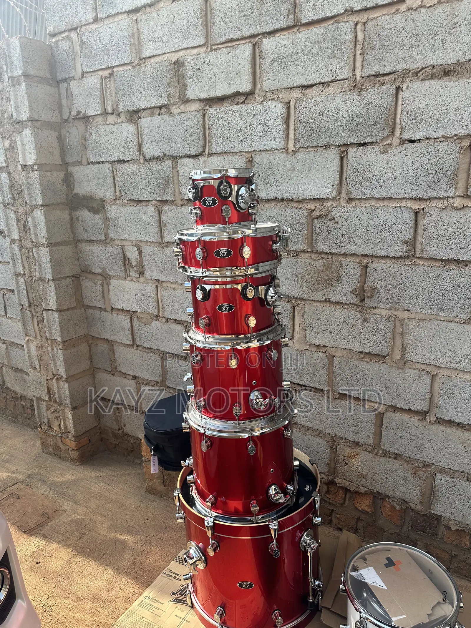 PDP by Dw Drums With Hardware, Cymbals and Throne