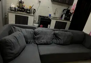 Lshaped Grey Sofas