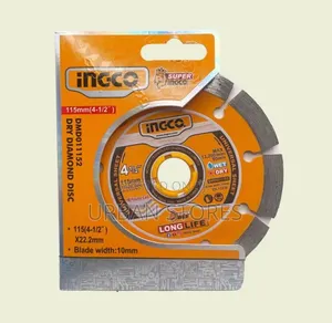 Ingco 41⁄2" (115mm) Diamond Cutting Disc