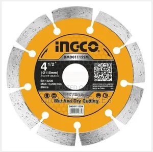 Ingco 41⁄2" (115mm) Diamond Cutting Disc