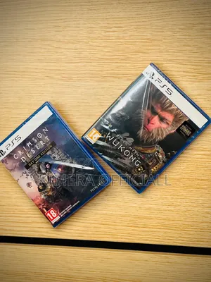 Crimson Desert and Black Mith Wukong PS5 Game CD