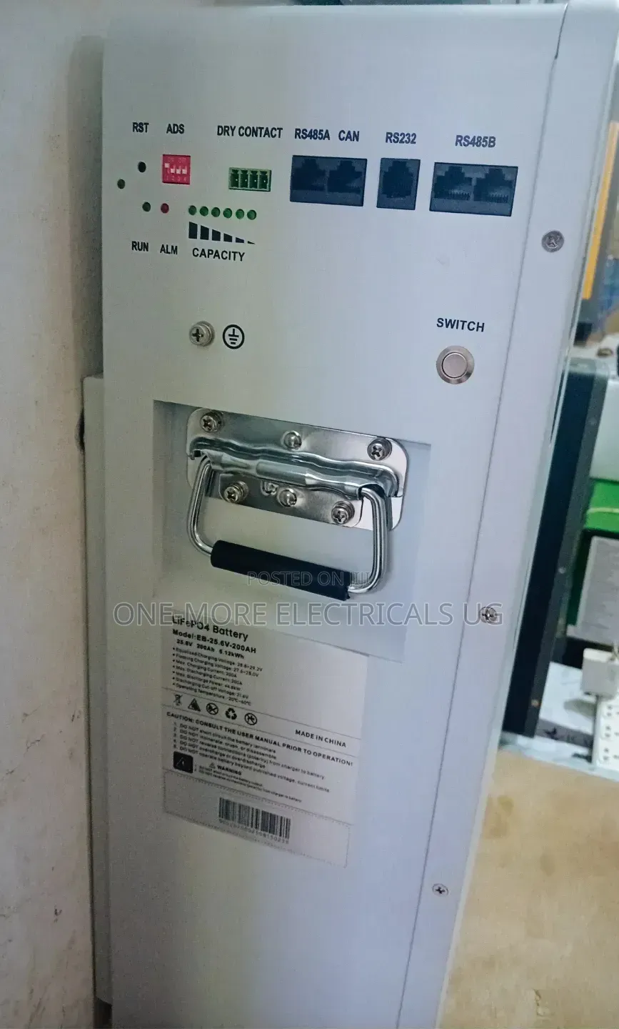 SUMRY 5kwh(200ah)25.6volts Lithium Iron Phosphate Battery.