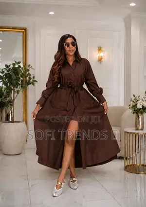Ladies Button Dresses