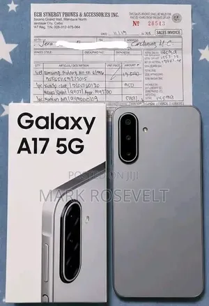 New Samsung Galaxy A17 5G 256 GB Gray