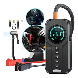 Tyre Inflator and Kick Starter