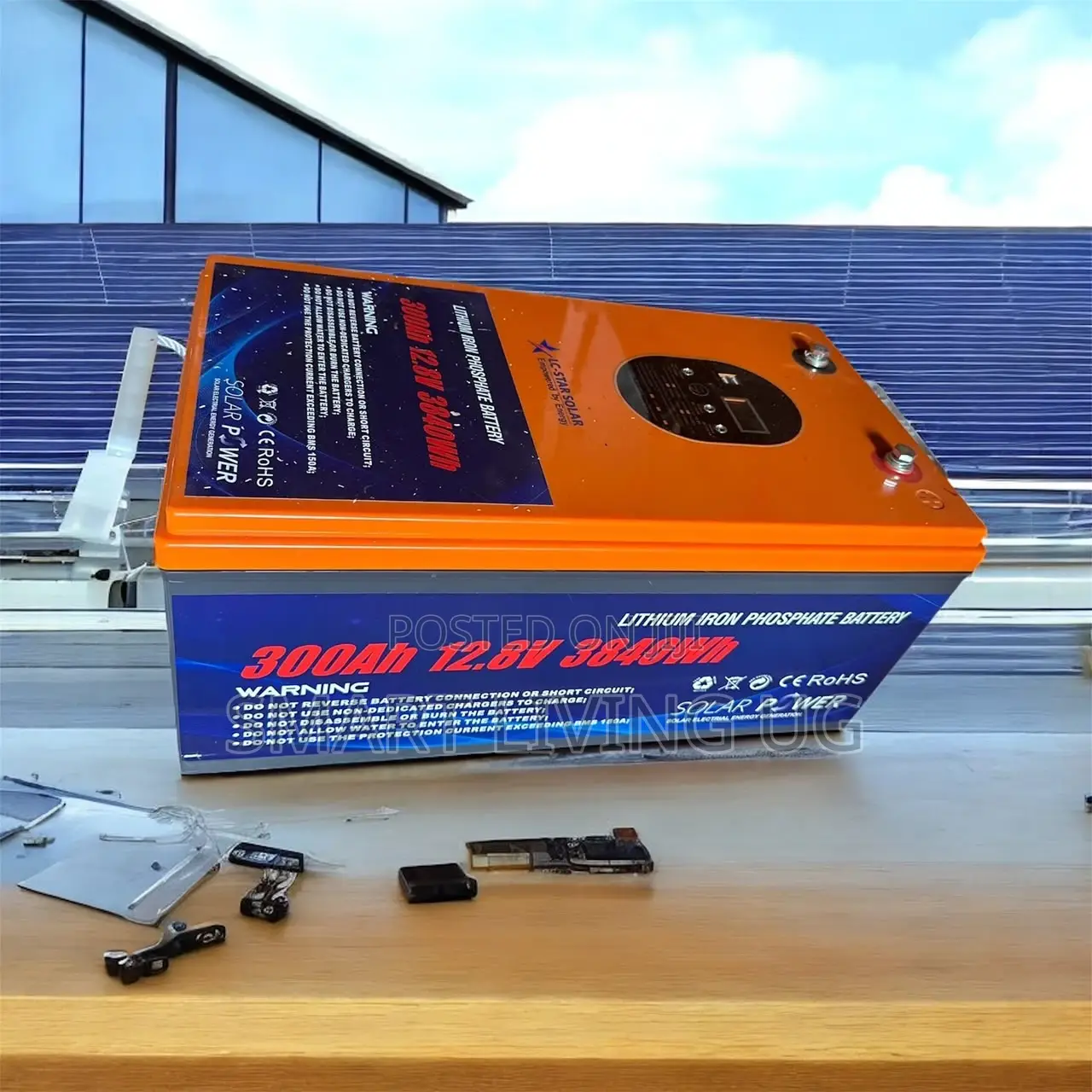 300Ah 12V LC Star Battery – Reliable Solar Energy Storage BIOP