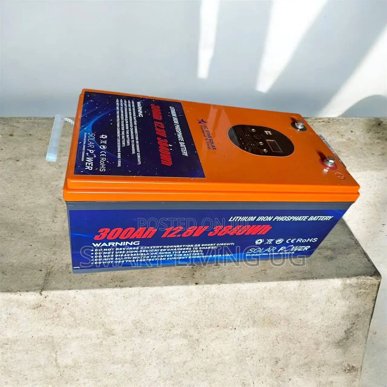 300Ah 12V LC Star Battery – Reliable Solar Energy Storage BIOP