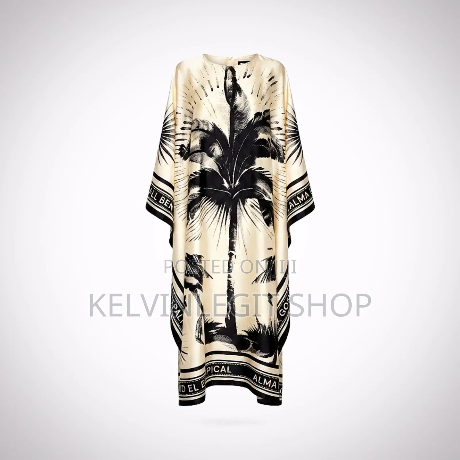 Tropical Palms Kaftan