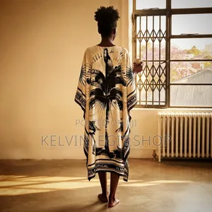 Tropical Palms Kaftan