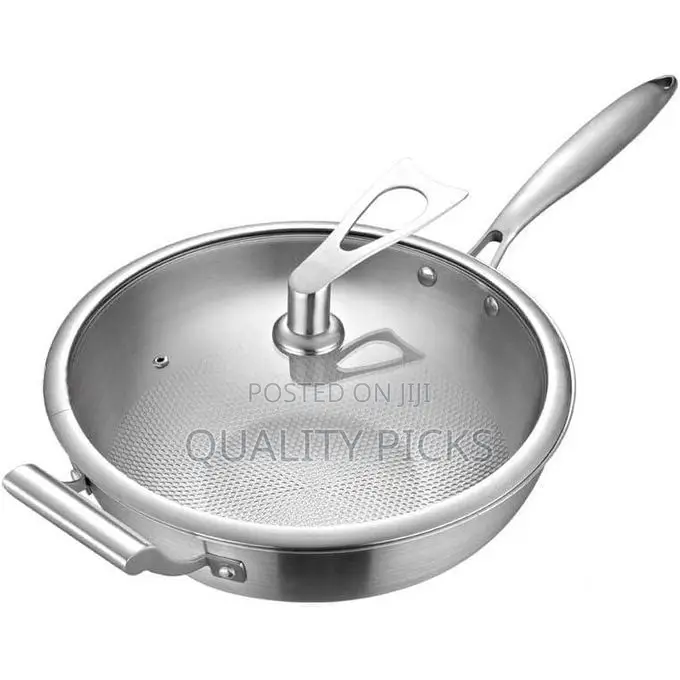 Honey Comb Structure Non-Stick Frying Pan