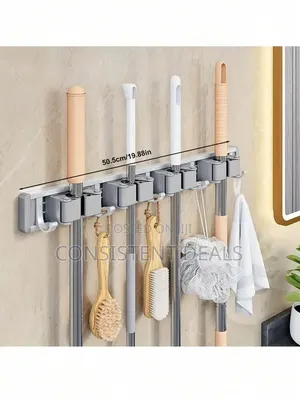 Wall Mounted Mop and Broom Holder