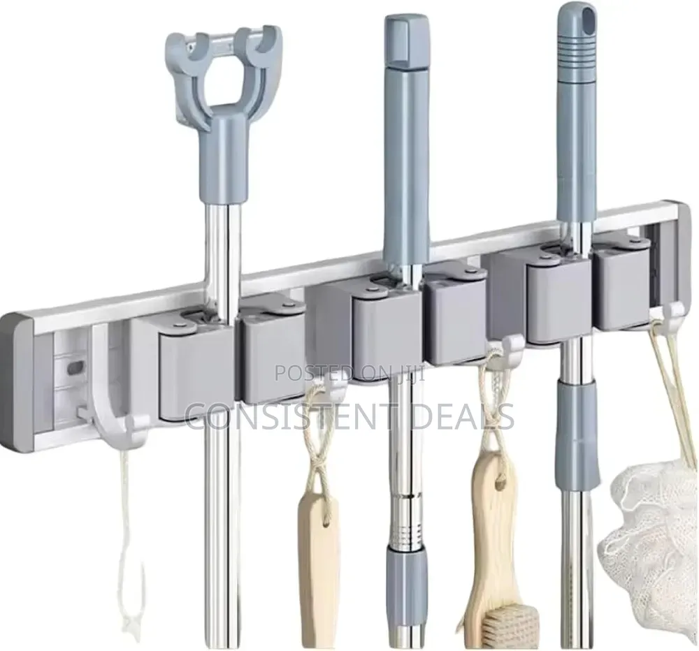 Wall Mounted Mop and Broom Holder