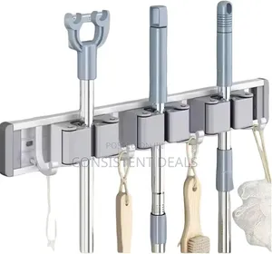 Wall Mounted Mop and Broom Holder