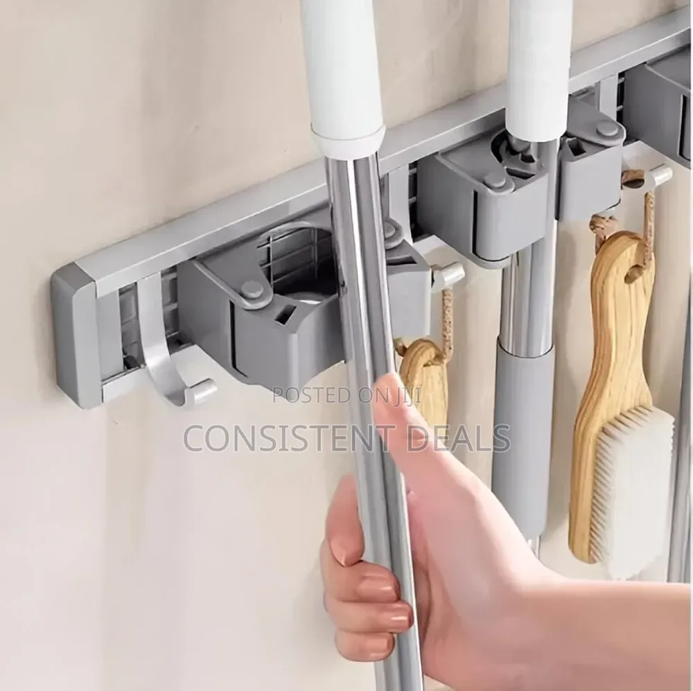 Wall Mounted Mop and Broom Holder