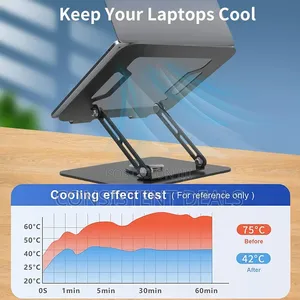 Desktop Stand, Adjustable Stand (With 360 ° Swivel Base)