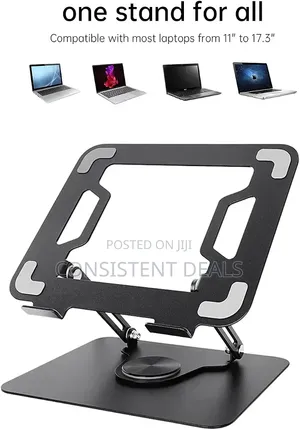 Desktop Stand, Adjustable Stand (With 360 ° Swivel Base)