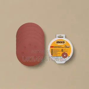 Pack of 50 Ingco Sanding Sheet-Papers 150mm