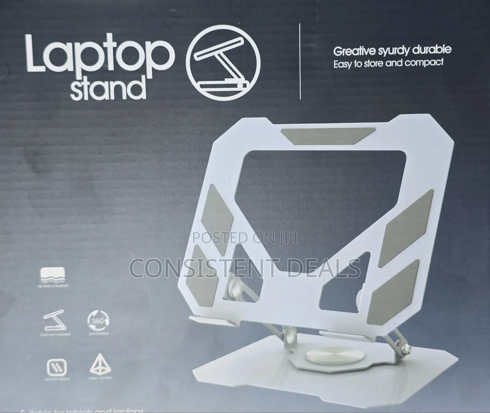 Adjustable Foldable 360° Laptop Stand