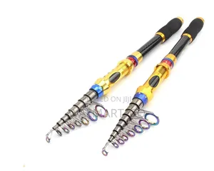 Fishing Rod Telescopic Fishing Rod Portable Retractable Handle (3.0M)
