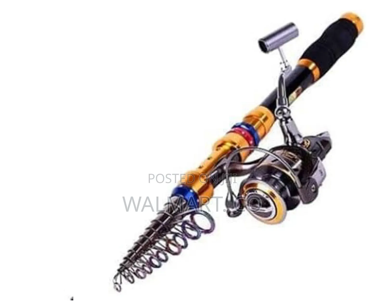 Complete Fishing Gear Kit With Rod Reel Hooks and Line