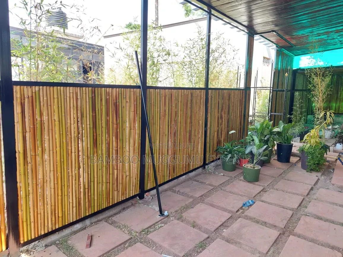 Bamboo Privacy Wing