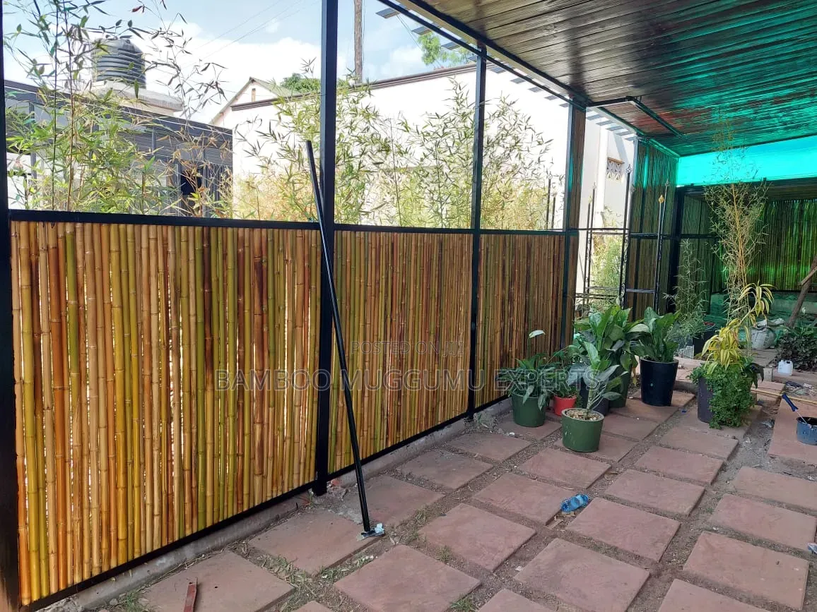 Bamboo Privacy Wing
