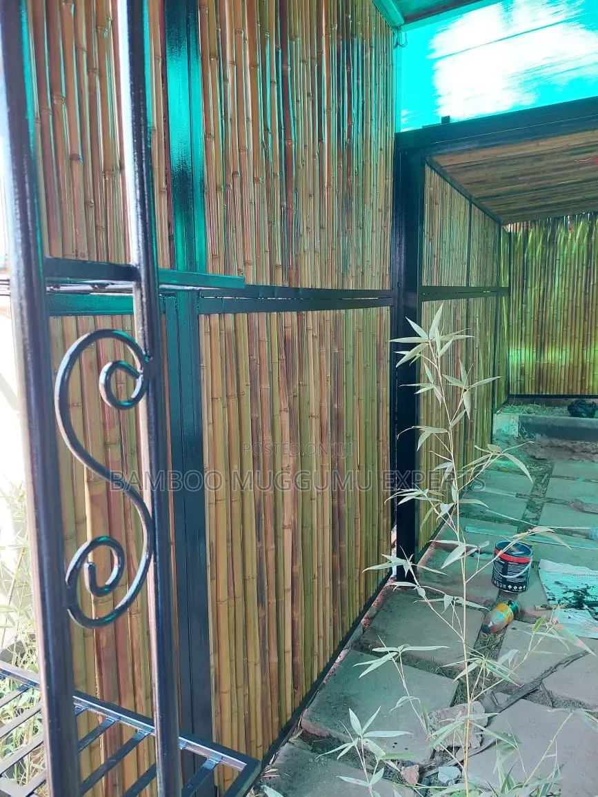 Bamboo Privacy Wing