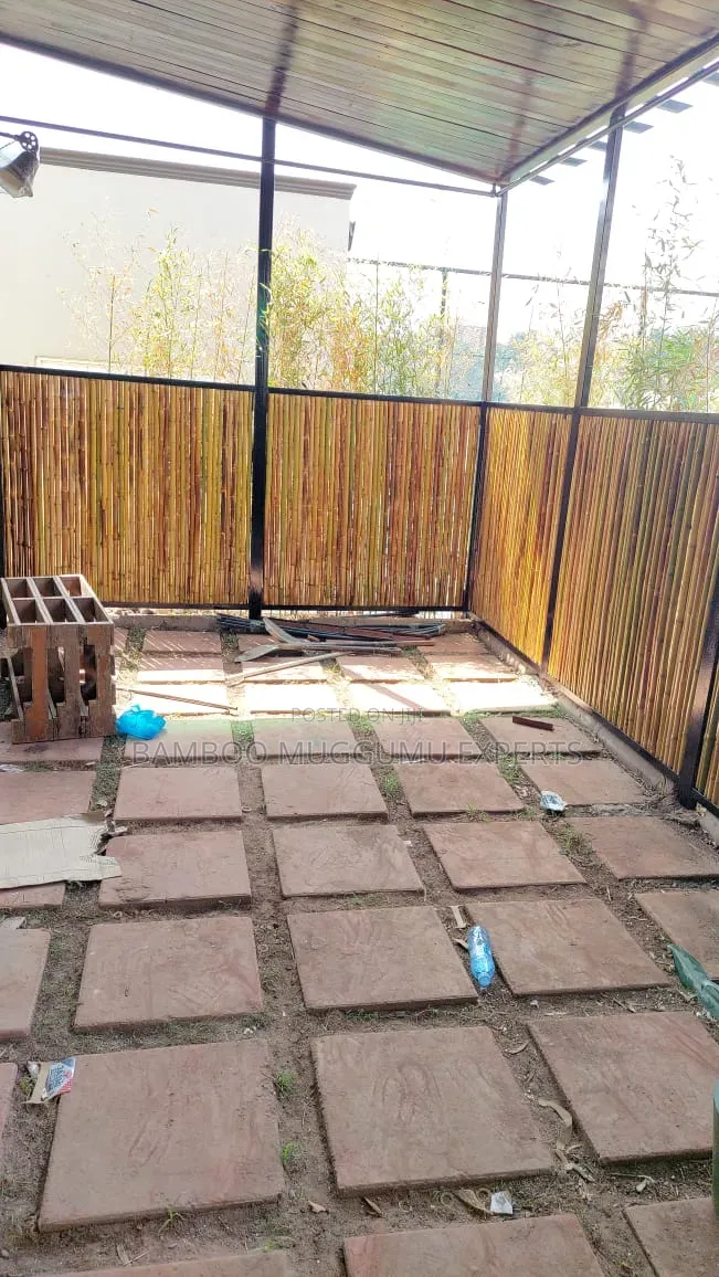 Bamboo Privacy Wing