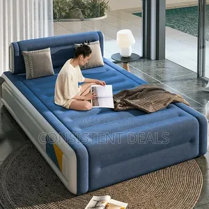 Air Bed, Built-in Electric Pump, Single Size,