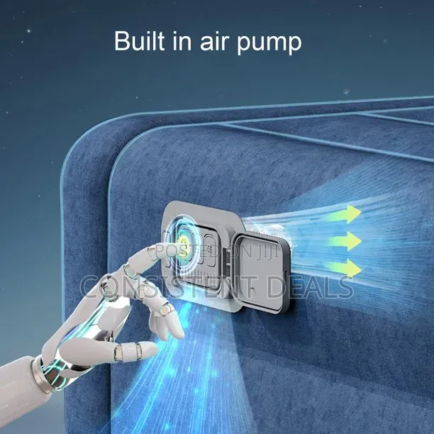 Air Bed, Built-in Electric Pump, Single Size,