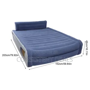 Air Bed, Built-in Electric Pump, Single Size,