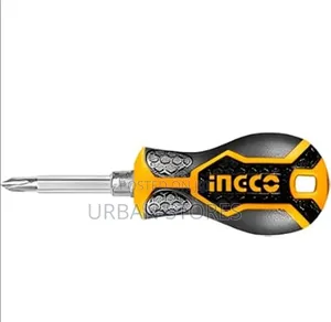 2-in-1 Screwdriver Featuring Interchangeable Tips