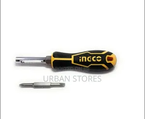 2-in-1 Screwdriver Featuring Interchangeable Tips