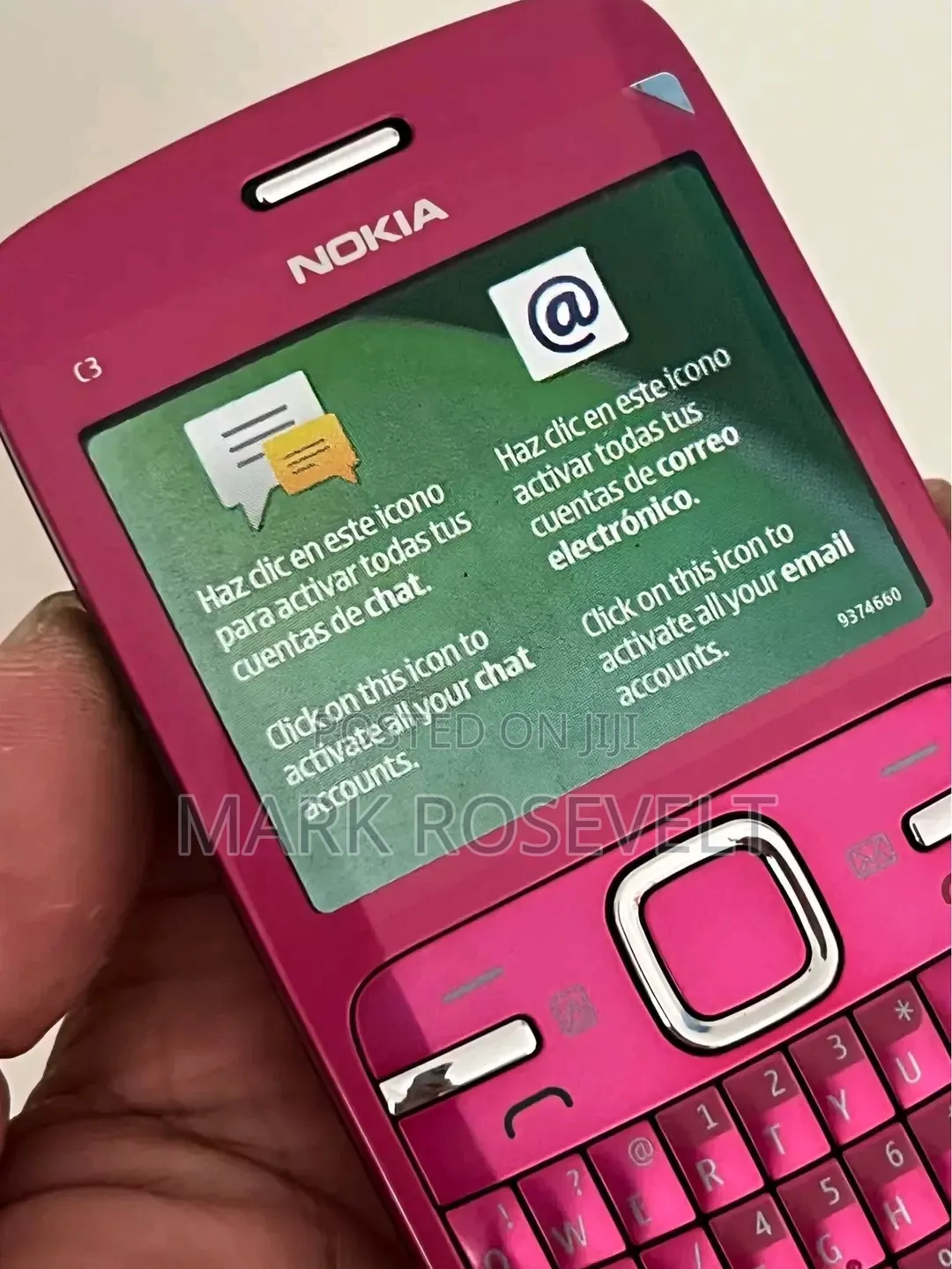 New Nokia C3-01 Touch and Type Red