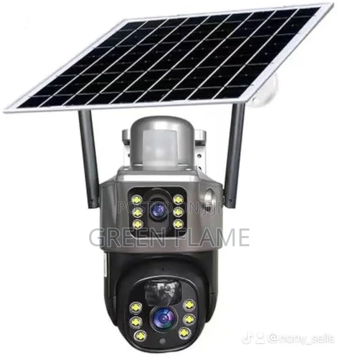 4G Dual Lens Solar Powered Camera