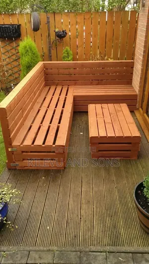 Pallet L Shape Sofa