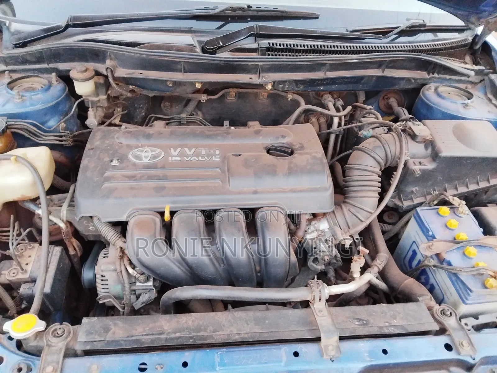 Toyota Caldina 2008 Blue