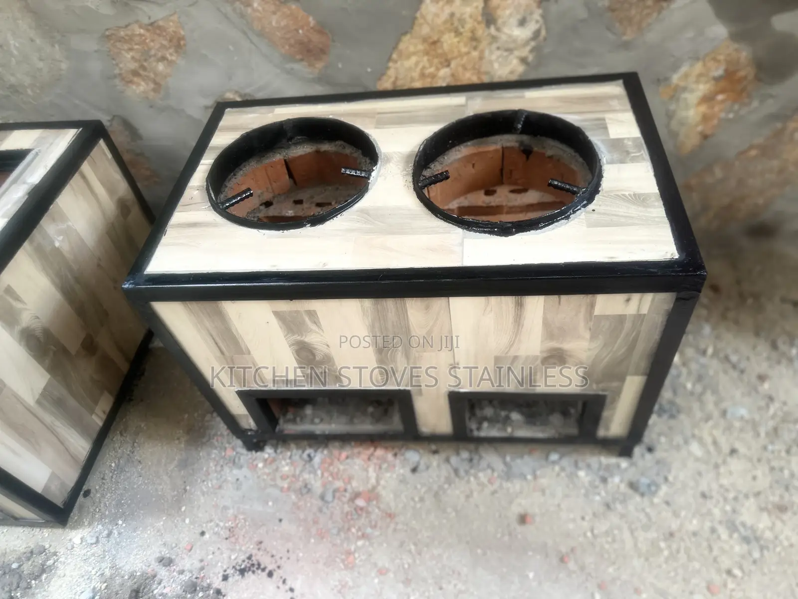 New Double Stove for Charcoal