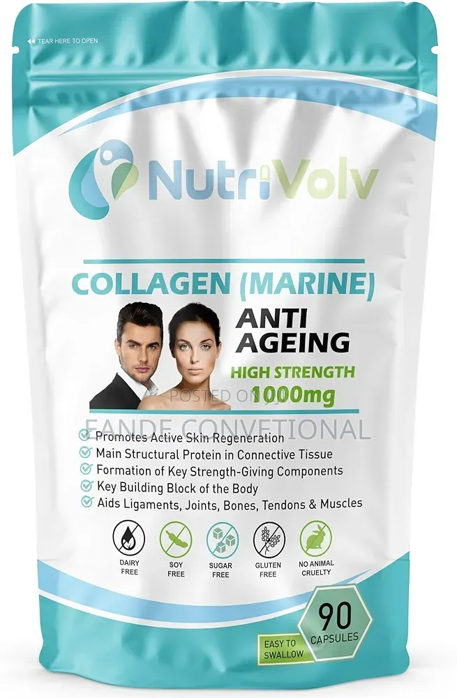 Nutrivolv Collagen Anti-Aging High Strength Tablets 1000mg